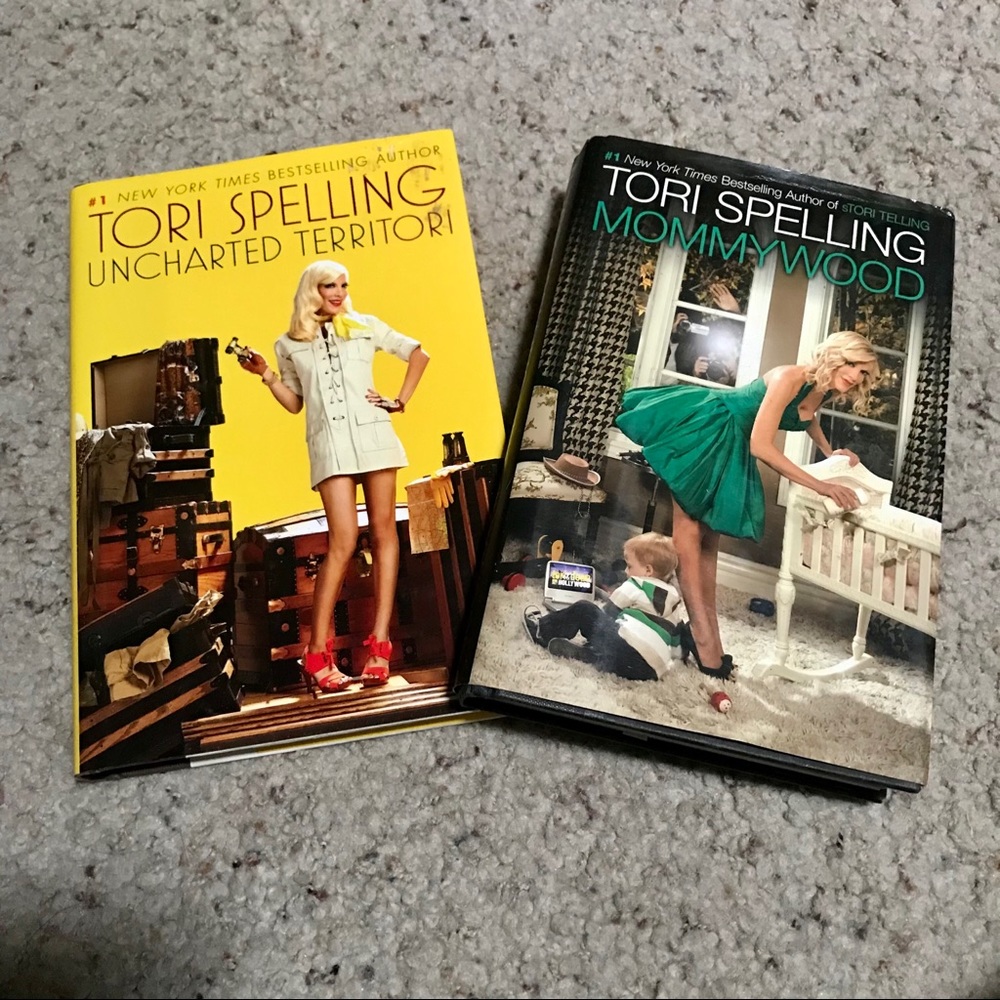 Lot of 2 Tori Spelling Hardcover Books 📚